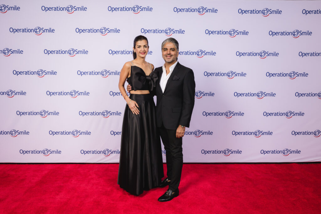 Naureen & Ahmad Malik at the Operation Smile Gala held at the Royal Sonesta Hotel. (Photo by Johnny Than)