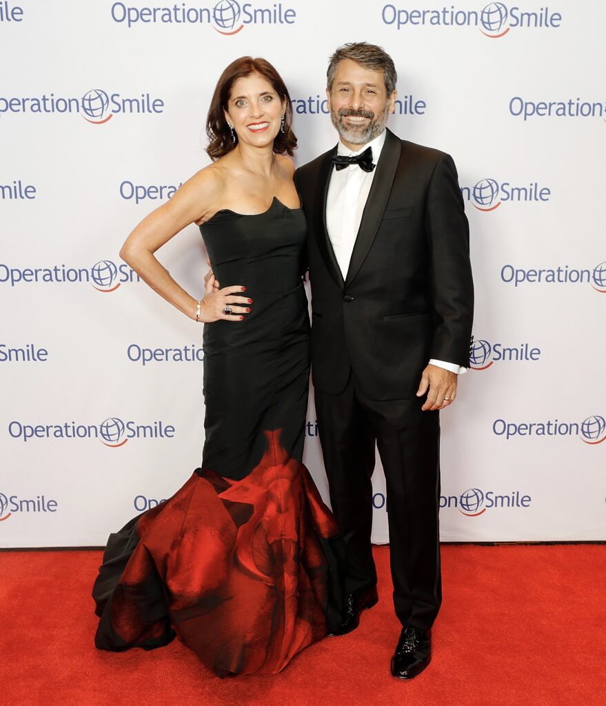 Stacey & Al Lindseth at the Operation Smile Gala held at the Royal Sonesta Hotel  (Photo by Bob Levey/Getty Images for Operation Smile)