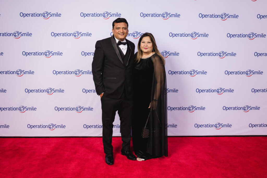 Purvee & Kartik Mehta at the Operation Smile Gala held at the Royal Sonesta Hotel. (Photo by Johnny Than)