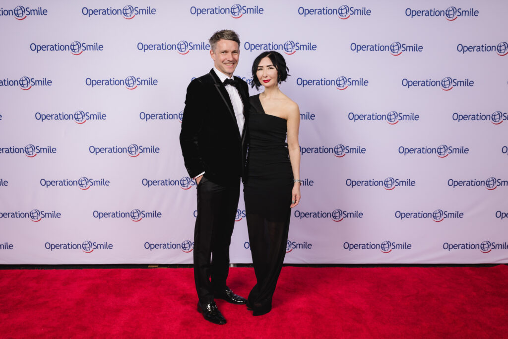 Co-chairs Sverre & Carrie Brandsberg-Dahl at the Operation Smile Gala held at the Royal Sonesta Hotel. (Photo by Johnny Than)