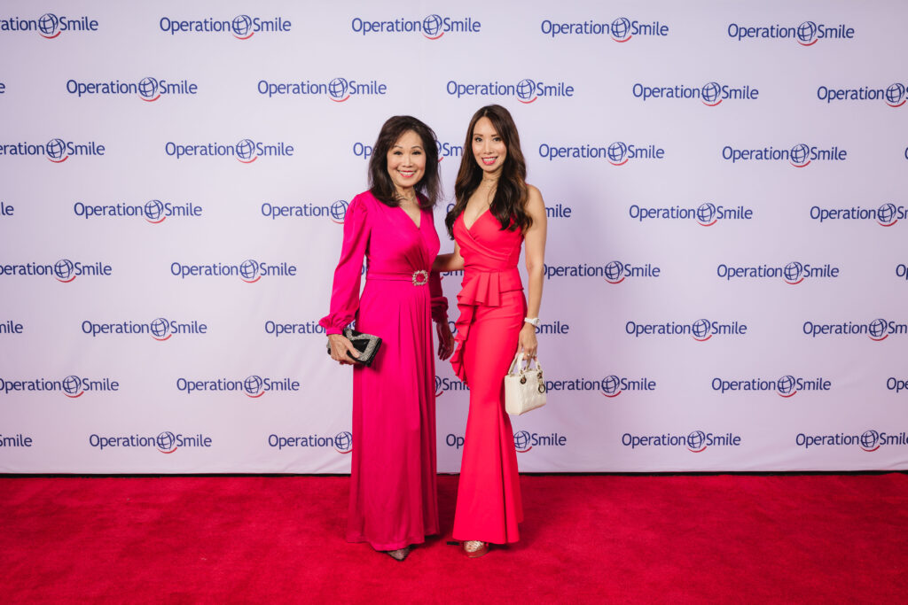 Betty Gee, Tammy Sue at the Operation Smile Gala held at the Royal Sonesta Hotel. (Photo by Johnny Than)