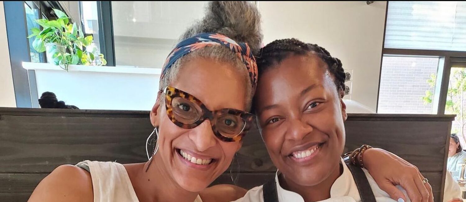 Chefs Carla Hall and Tiffany Derry