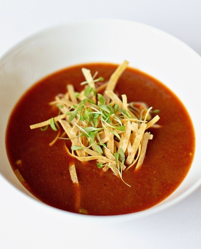 Chef Olalia says that The Mansion Restaurant's tortilla soup will always be on the menu. (Courtesy)