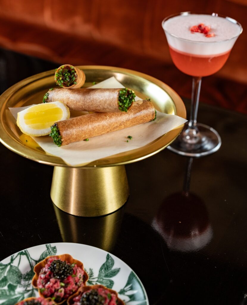 The tuna cigars are one of Chef Olalia's dishes that can be found in The Mansion Restaurant and Bar. (Courtesy)