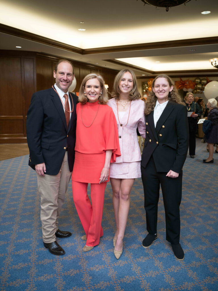 A.J. & Katie Brass, Joycie Brass, Hallie Brass at the National MS Society 'Together for a Cure' luncheon (Photo by Daniel Ortiz)