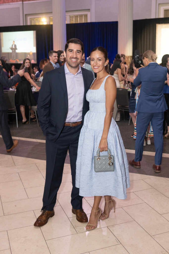 Alexander Kelly & Kristin Foteh Kelly at the HelpCureHD evening. (Photo by Wilson Parish)