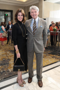 Phoebe Tudor, Dr. Steven Hamilton (Photo by Priscilla Dickson)