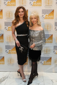 Brigitte Kalai, Susan Boggio (Photo by Priscilla Dickson)