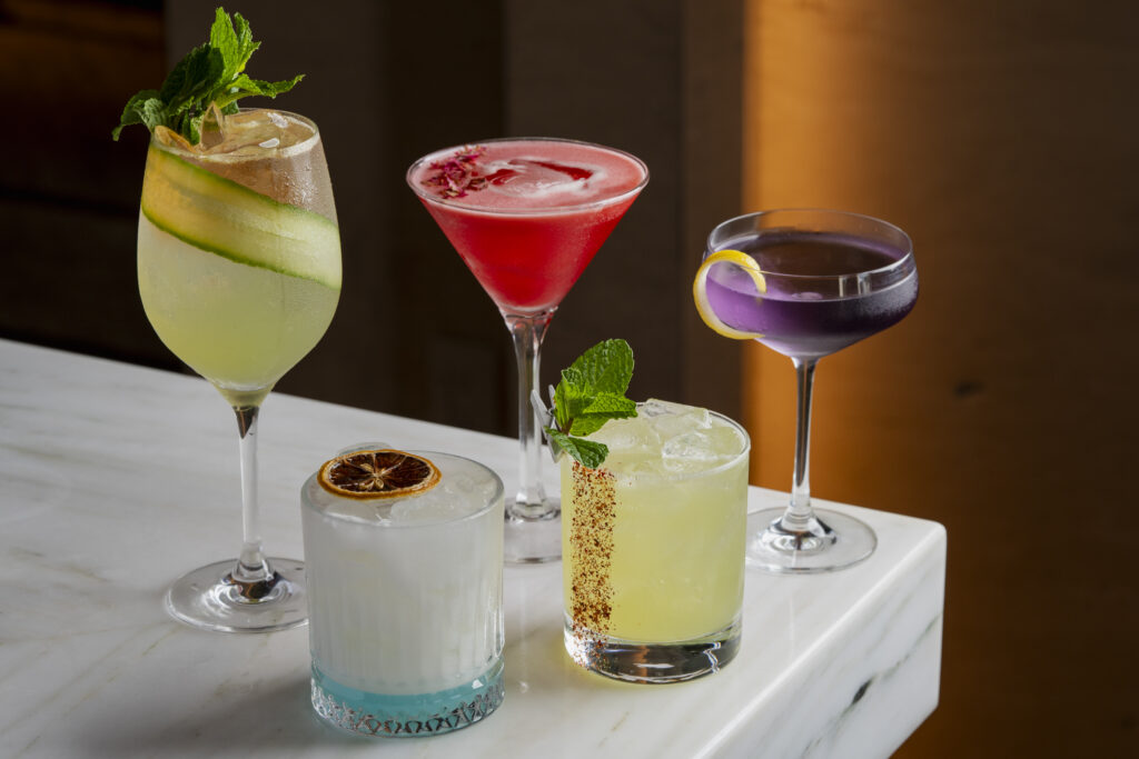 New York-based Avra features a Mediterranean-inspired cocktail menu. (Courtesy) 