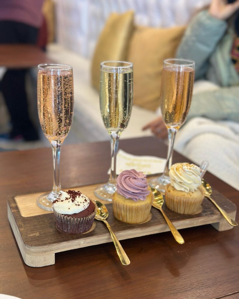 Cupcakes and Bubbles
