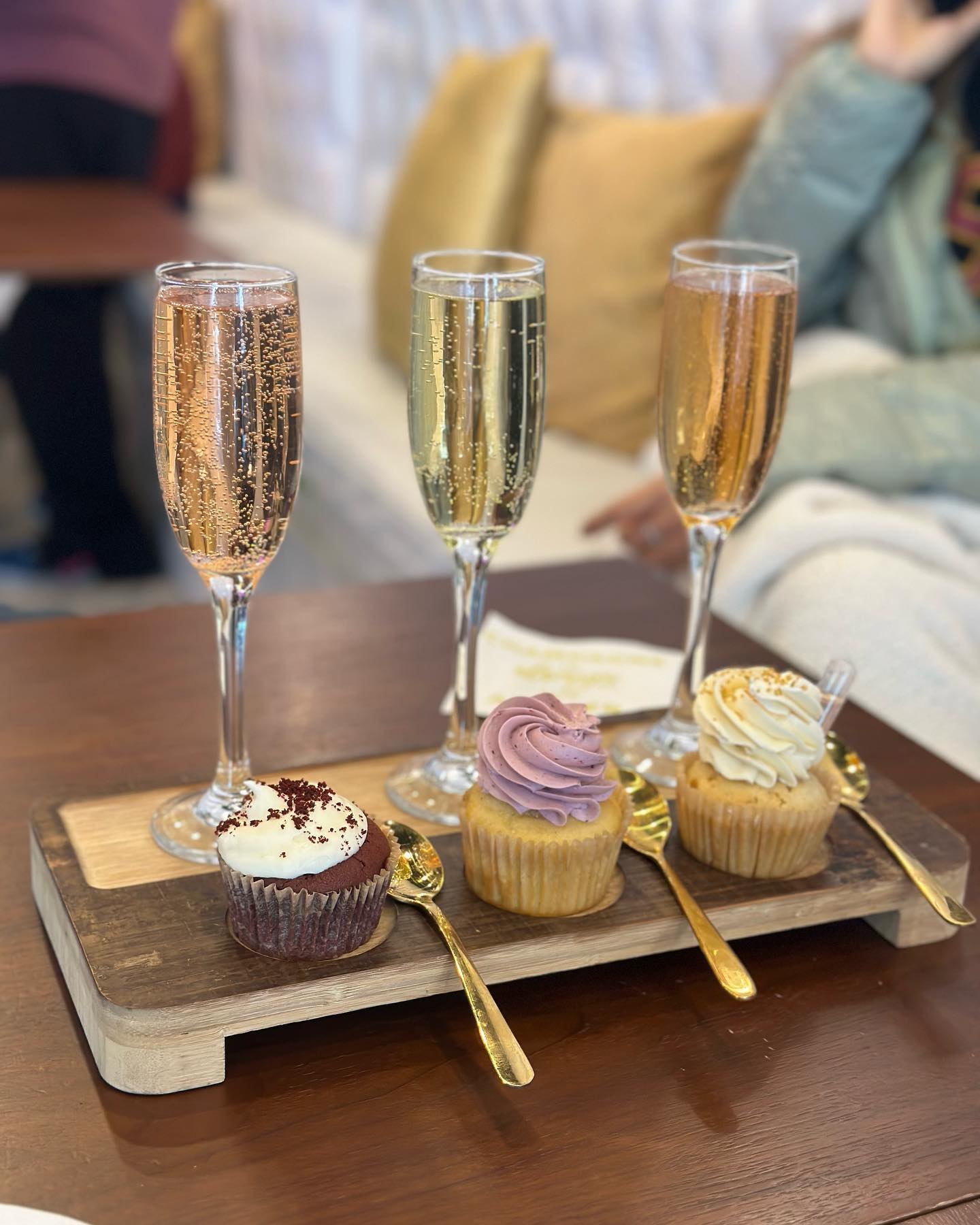 Cupcakes and Bubbles