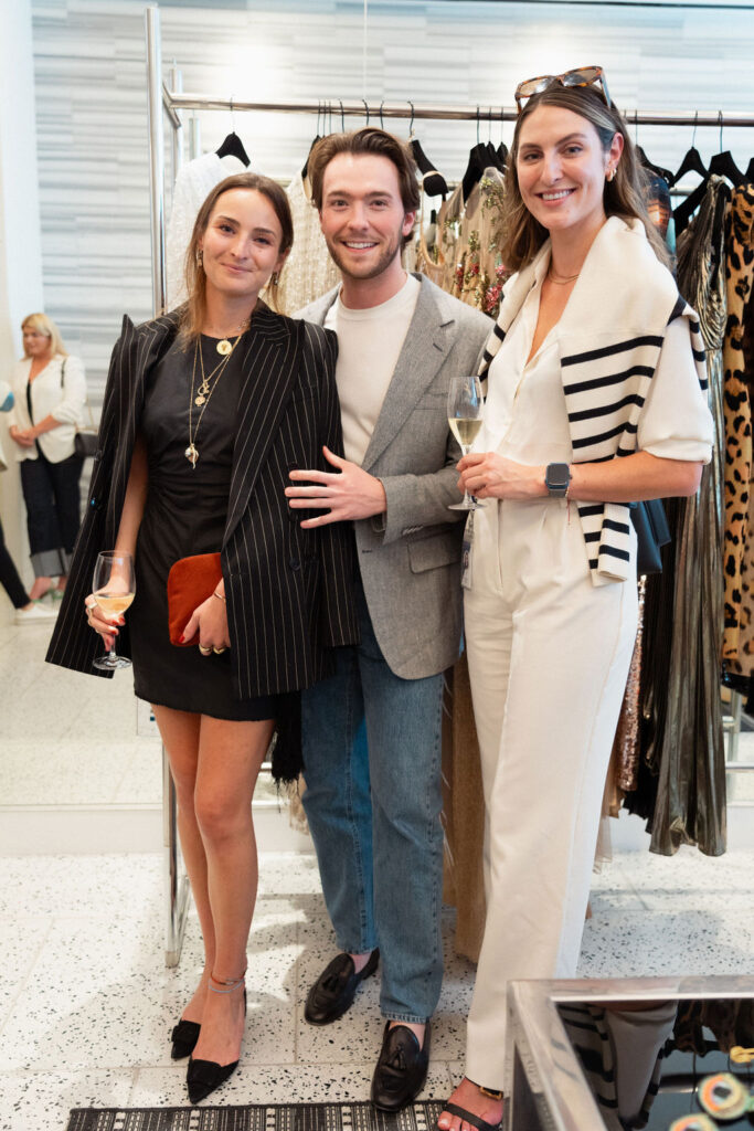 Miller Pierce, William Finnorn, Kathleen Sledge at the Orange Show's Dalidada dress-up party at Tootsies.  (Photo by Jane Perkins)