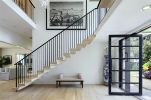 3509 Crescent Avenue – white oak and a floating staircase