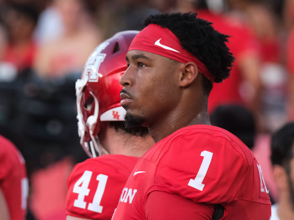 University of Houston quarterback Donovan Smith has a lot on him. (Photo by F. Carter Smith)