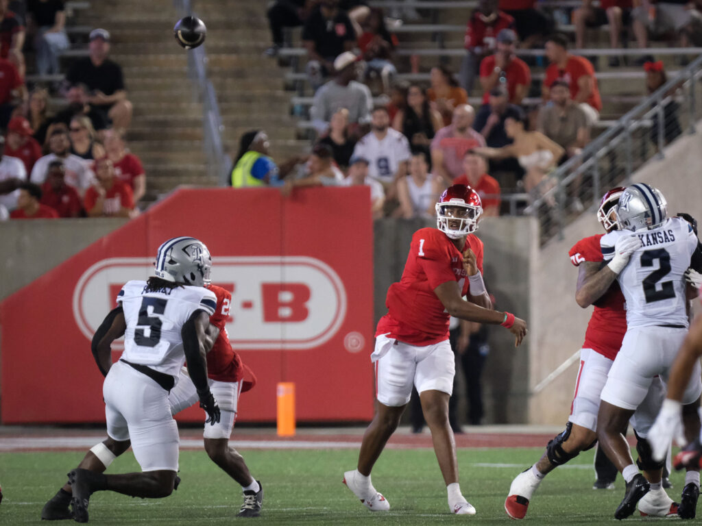 Donovan Smith gives the University of Houston an experienced quarterback. (Photo by F. Carter Smith)