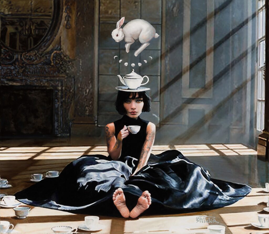 Vic Lee is one of the artists at Art Worth