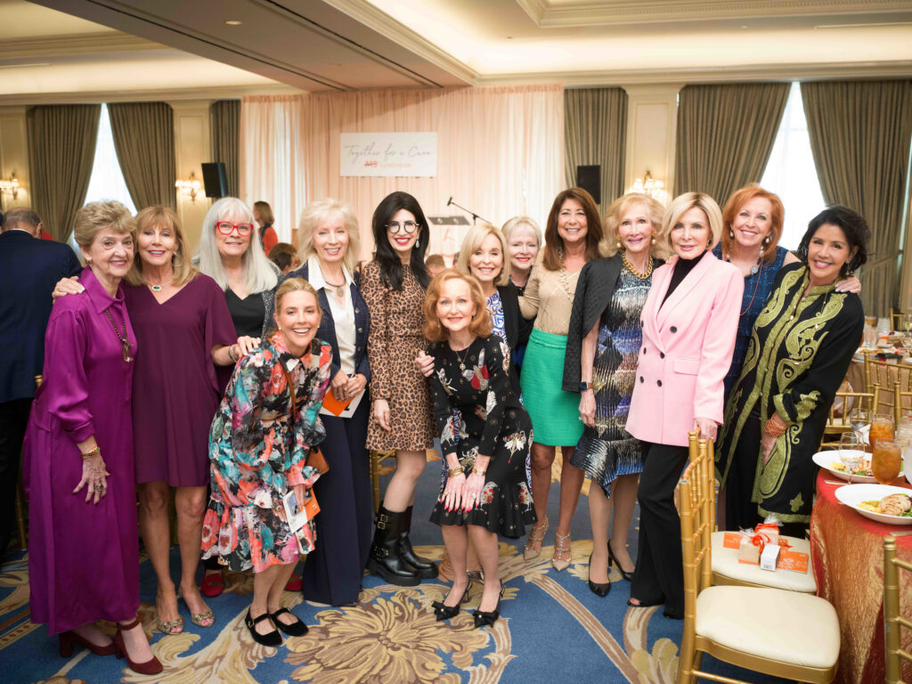 Friends of beloved honoree Carol Sawyer at the National MS Society 'Together for a Cure' luncheon (Photo by Daniel Ortiz)