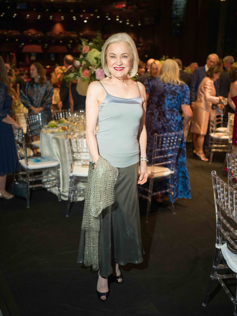 Jo Furr at Houston Ballet's opening night dinner. (Photo by Daniel Ortiz)