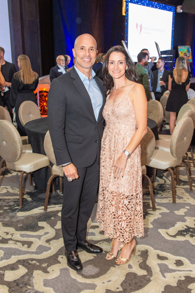 Joe & Pamela Espada at the 'Team Up' fundraiser (Photo by Jacob Power)