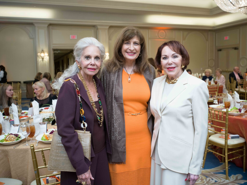 Joyce Frassanito, Sharon Avercia, Chris Kase at the National MS Society 'Together for a Cure' luncheon (Photo by Daniel Ortiz)