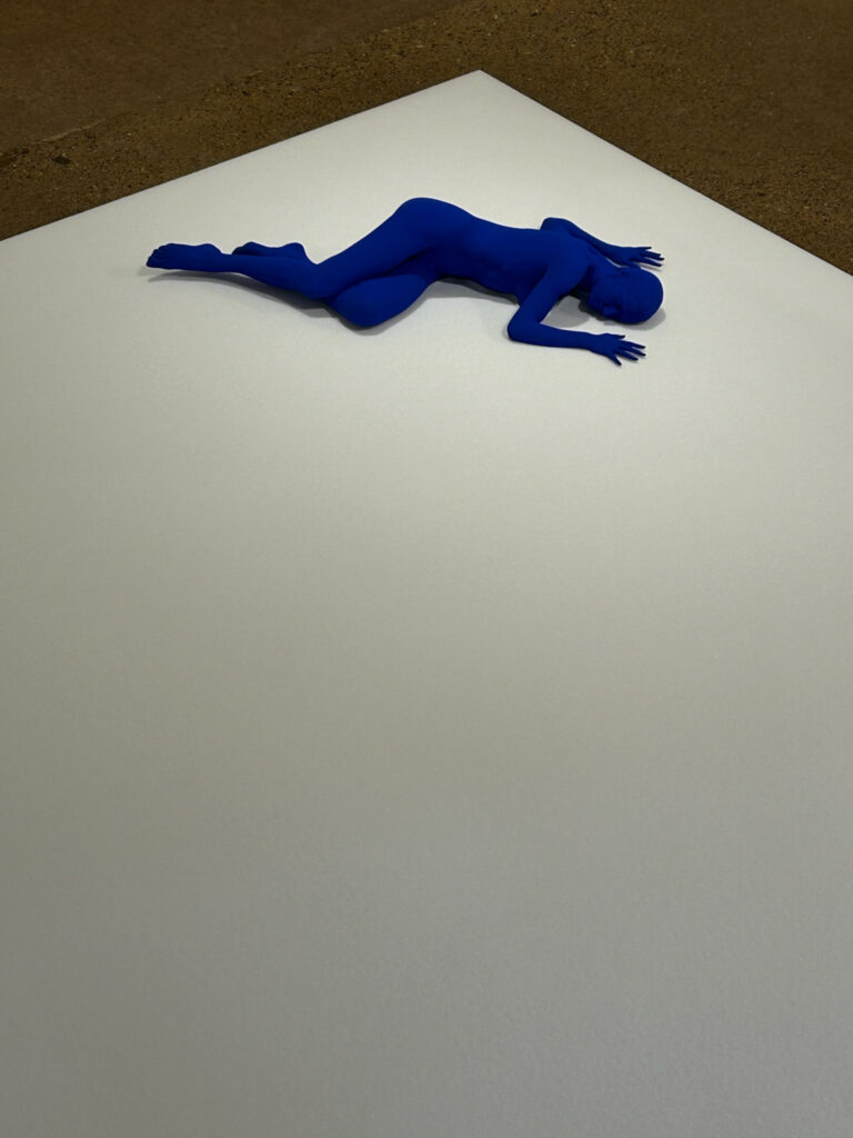 Lita Albuquerque's "She thought it was beneath the surface of the
earth," 2021, at Akim Monet Fine Arts