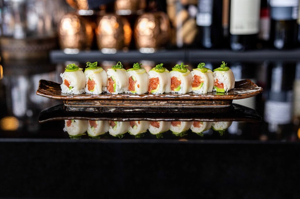 The sushi rolls are the star of the show at TEN Sushi. (Courtesy of Wales Communication)