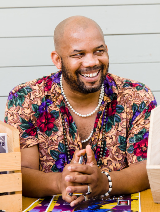 Houston poet laureate emeritus Emanuelee “Outspoken” Bean is the head coach of Meta4 (Photo courtesy of Outspoken Bean)