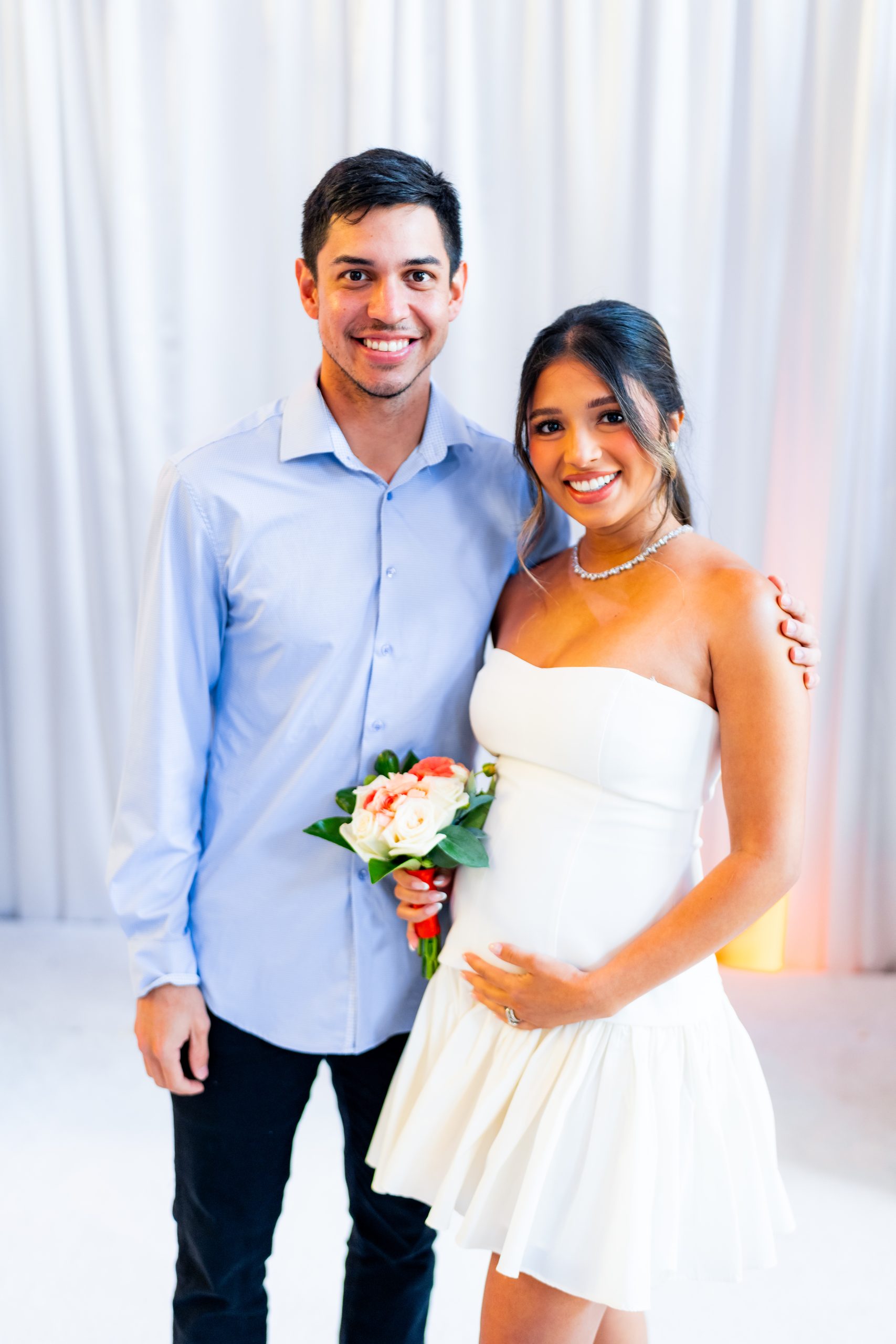 Mauricio and Nancy Dubon are expecting their first child. (Courtesy Houston Astros)