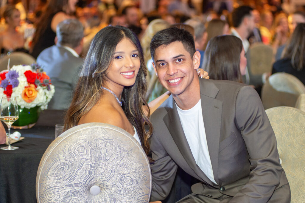 Nancy & Mauricio Dubon at the 'Team Up' fundraiser (Photo by Jacob Power)