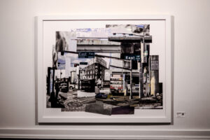 Only the finest this side of the Interstate 45in x 36.5in Paper Collage 2024