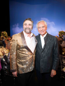Stanton Welch AM and John Neumeier; Photo Credit Daniel Ortiz (Photo by Daniel Ortiz)