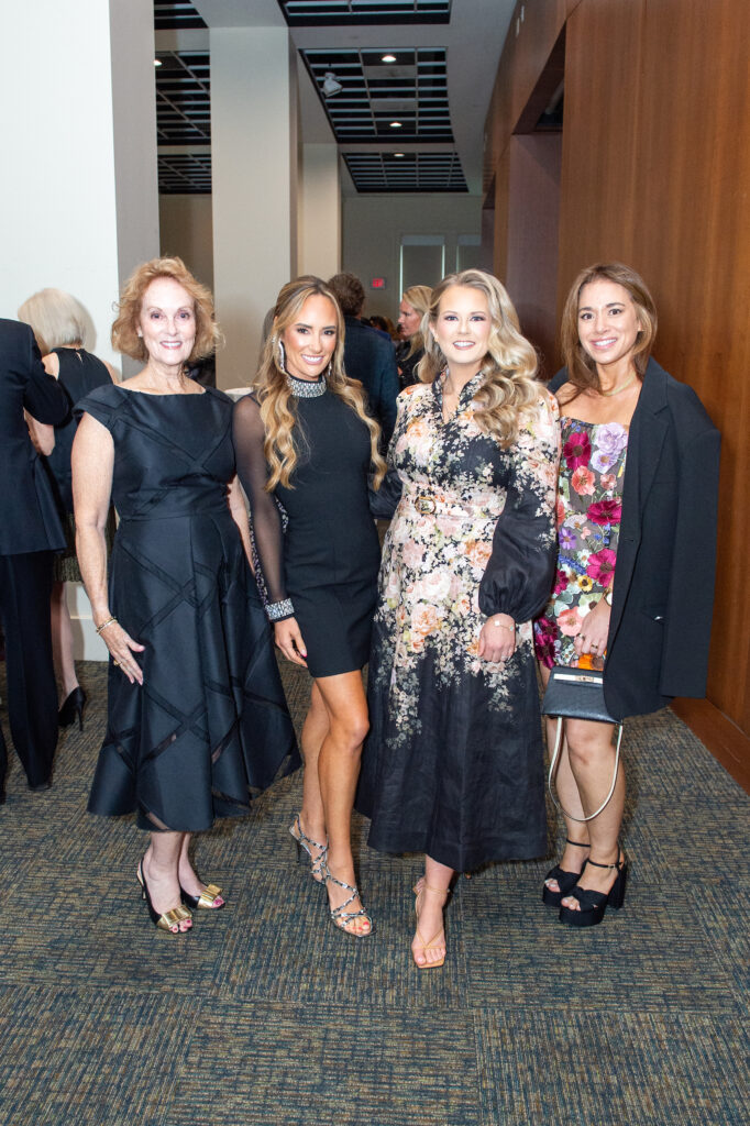 Sue Rogers, Kat Pressly, Tory Graveman, Kim Seitler at the HelpCureHD evening. (Photo by Jacob Power)