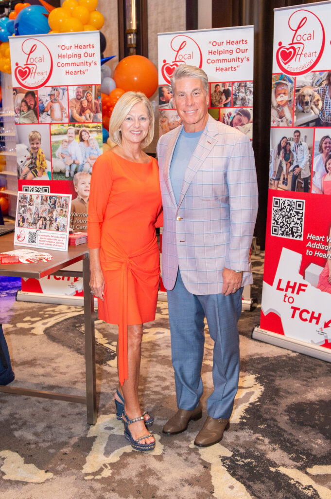 Tammy & Tim Andreas at the 'Team Up' fundraiser (Photo by Jacob Power)