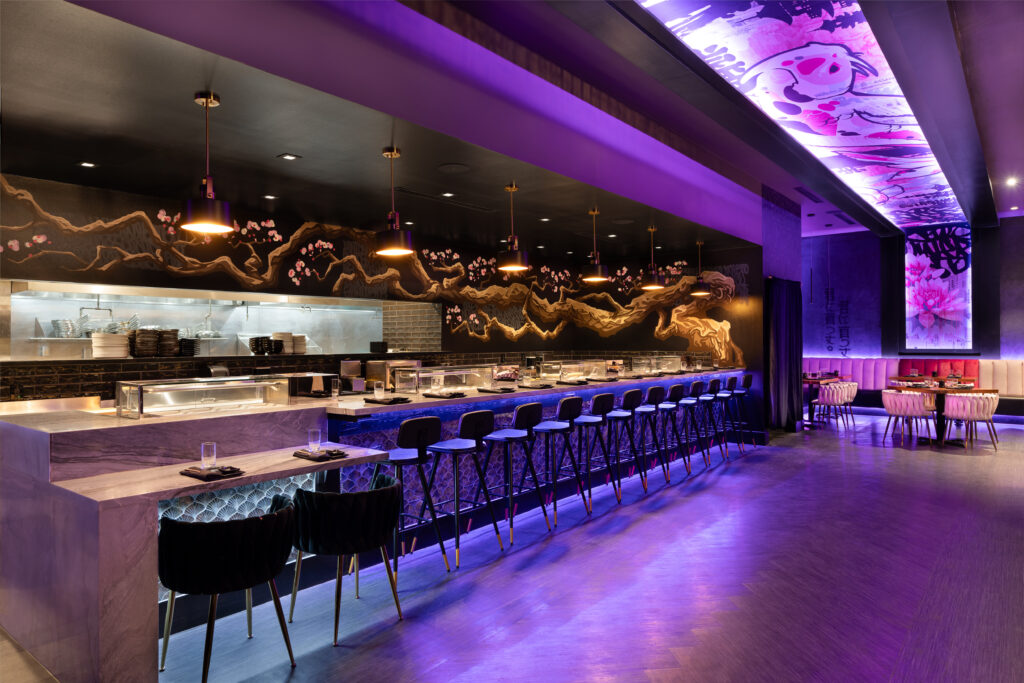 The 4,295-square-foot space was designed by DABEL Design Group. (Photo by Elon Walton)