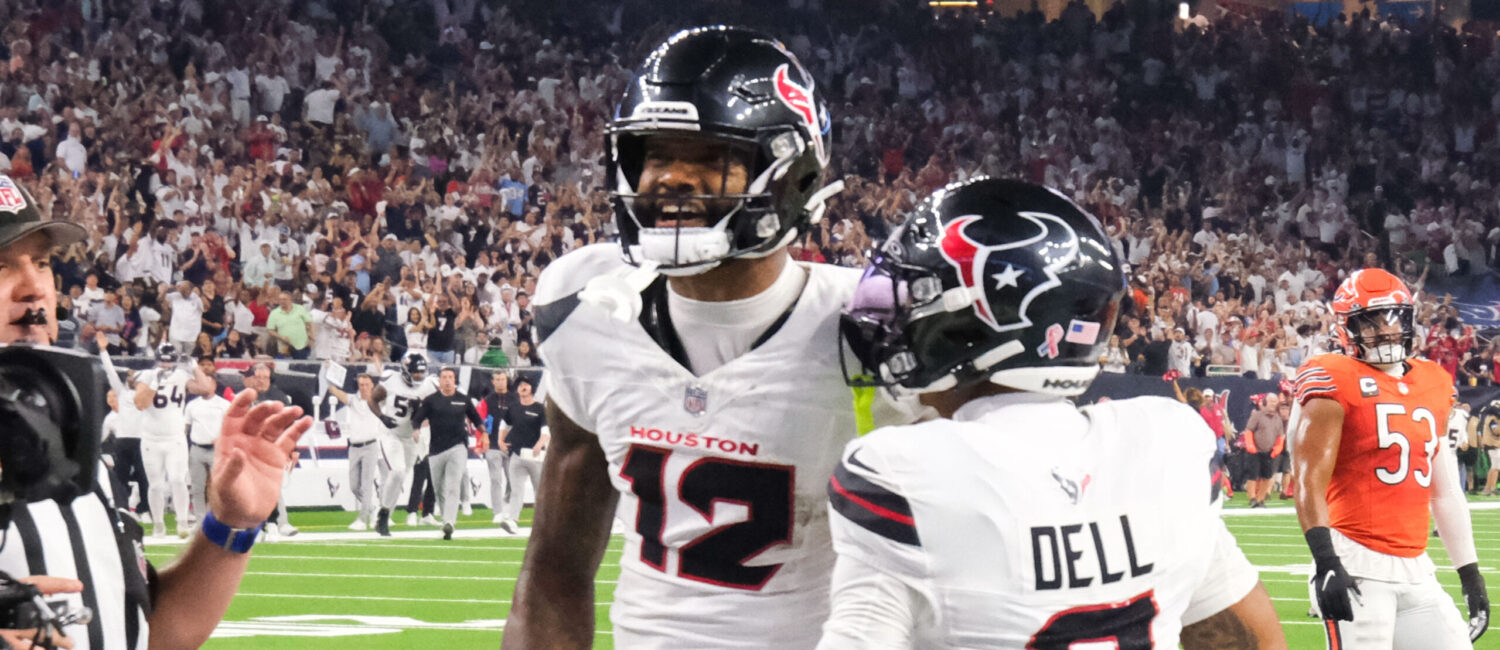 Nico Collins Texans Tank Dell Sunday Night Football