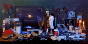 The Serpent, Oil on Canvas, 30×60, 2024