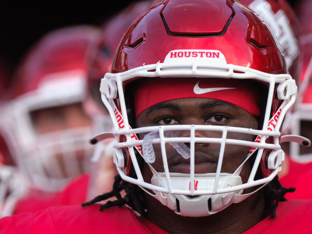 University of Houston football knows its Big 12 closeup is coming. (Photo by F. Carter Smith)