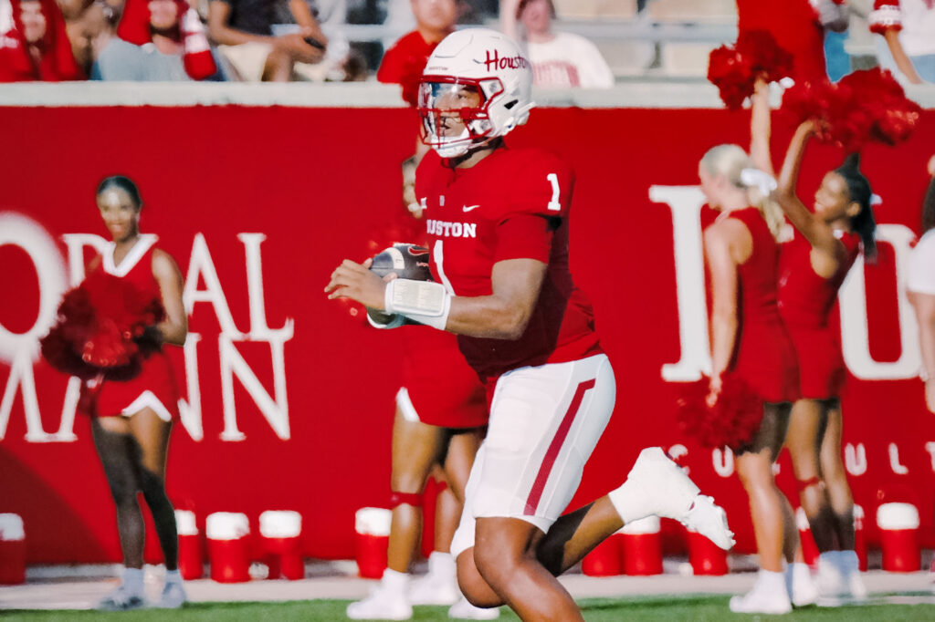 University of Houston defensive back Latrell McCutchin believes he can be a game changer. (Photo by F. Carter Smith)