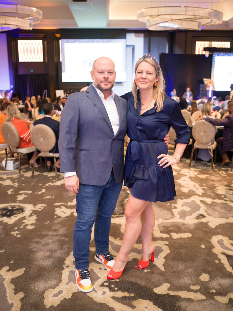 Zac & Courtney Harmon at the 'Team Up' fundraiser (Photo by Daniel Ortiz)