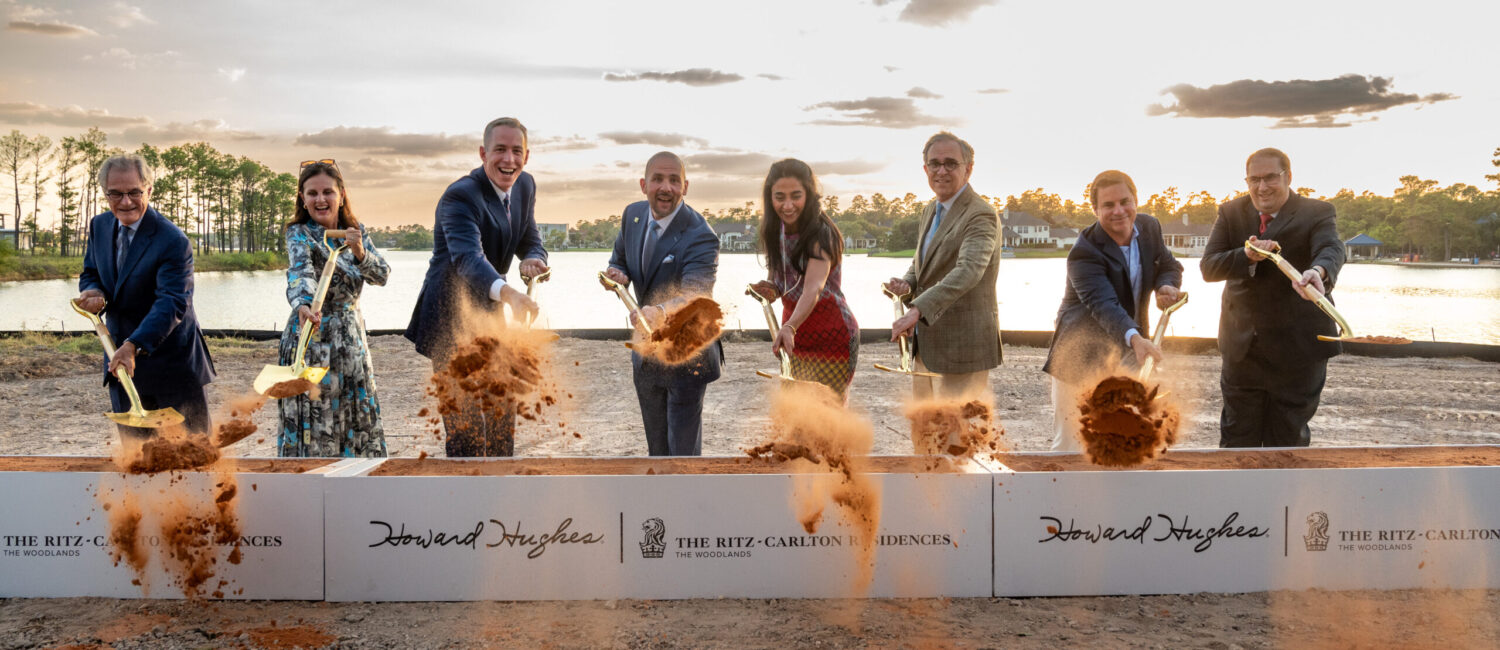 The Ritz-Carlton Residences, The Woodlands Groundbreaking