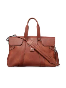 Grained Calfskin Country Weekender Bag, $5400.