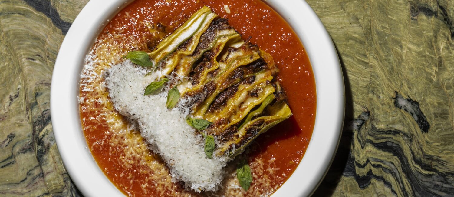 100 Layer Lasagna at Milton’s (Photo by Julie Soefer)