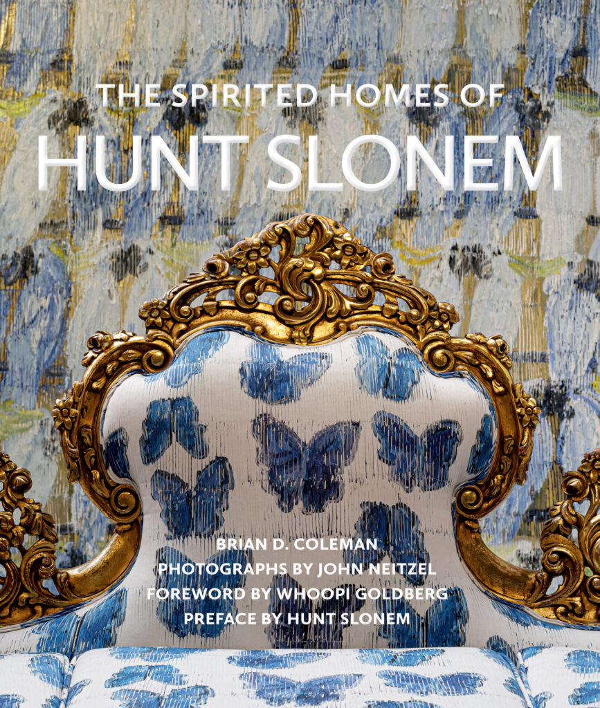 Hunt Slonem will sign his newest release, "The Spirited Homes of Hunt Slonem," (Gibbs Smith) at his first ever Round Top appearance, Monday, October 14, 4:30 to 6 pm, at The Halles. 