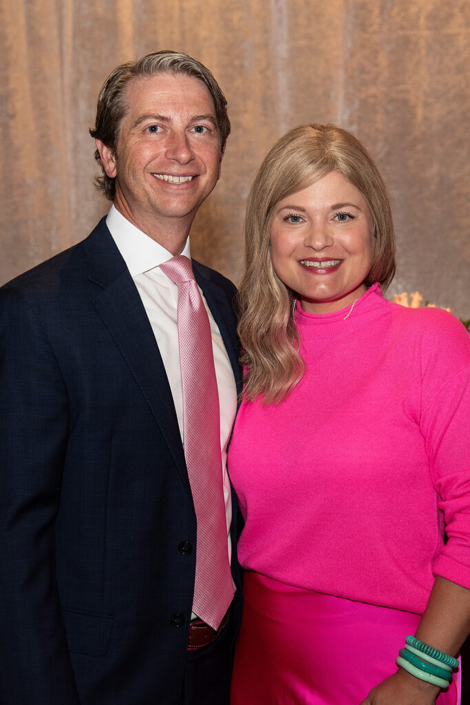 Justin Kendrick and Chelsea Kendrick at the "In the Pink" luncheon at The Woodlands Waterway Marriott on October 25. (Photo courtesy In the Pink)