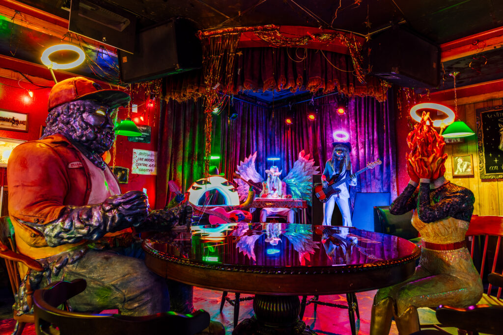 Cowboix Hevvven at Meow Wolf Houston: Radio Tave (Photo by Arturo Olmos)