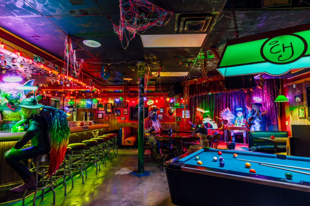 Cowboix Hevvven at Meow Wolf Houston: Radio Tave (Photo by Arturo Olmos)