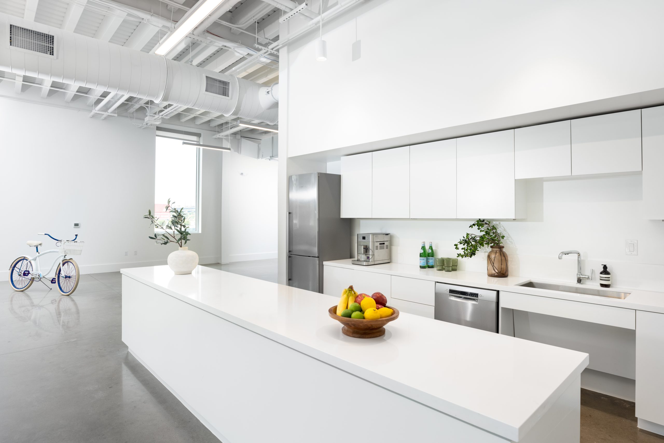 The Studios provide a means for a business owner to buy a building and customize the interior for their office needs without having to acquire the land, or contract for and manage the design-build process themselves.