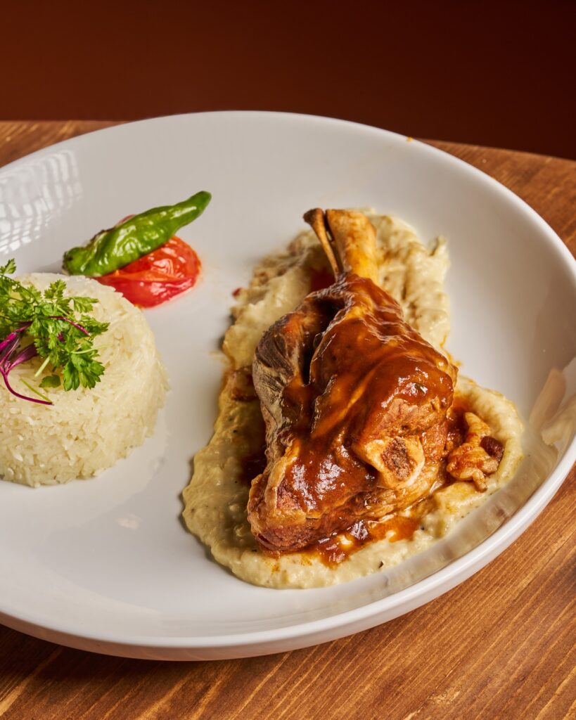 The braised lamb shank is a must-try at Chefika. (Courtesy)