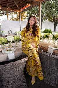 Tara Martin wearing Surya and the Moon jewels. (Photo by Nneoma Aiiwe)