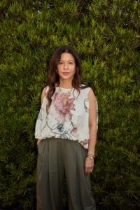 Marzi Fatemizadeh wearing Surya and the Moon jewels. (Photo by Nneoma Aiiwe)